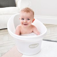  Ванночка для купания малыша с мягкой спинкой и фиксатором Shnuggle 12