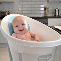  Ванночка для купания малыша с мягкой спинкой и фиксатором Shnuggle 14