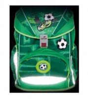 Школьный ранец DerDieDas Ergoflex Buttons Футбол на траве 8