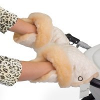 Муфта-рукавички для коляски Esspero Carina (100% овечья шерсть) 1
