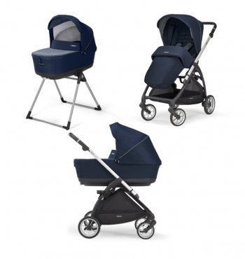 Коляска 2 в 1 Inglesina Electa System Duo Soho Blue