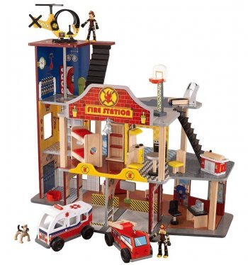Игровой набор Пожарно-Спасательная станция Kidkraft Делюкс 63214_KE