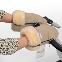 Муфта-рукавички для коляски Esspero Double (Натуральная шерсть) 1