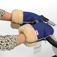 Муфта-рукавички для коляски Esspero Double (Натуральная шерсть) 4
