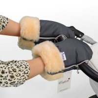 Муфта-рукавички для коляски Esspero Double (Натуральная шерсть) 5