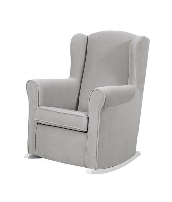 Кресло-качалка Micuna Wing/Nanny White/Soft grey