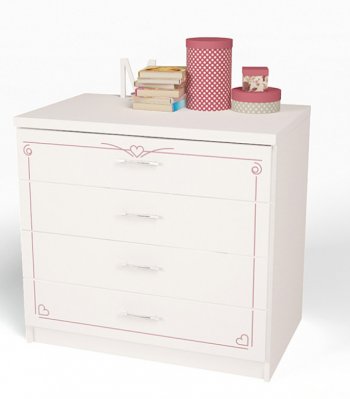 Комод ABC King Lovely ABC (4 ящика)