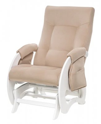 Кресло для кормления и укачивания Milli Ария (каркас молочный дуб) Молочный дуб/ткань Velutto 18