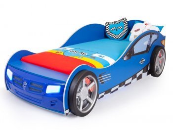 Детская кровать-машина ABC King Formula Formula (160*90) Синий