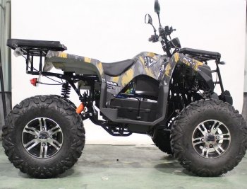 Детский электроквадроцикл MOTAX ATV GRIZLIK E3000 R Желтый камуфляж