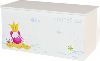 Ящик для игрушек ABC King Pirates 
