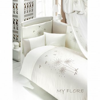 Комплект для кроватки Bebe Luvicci &quot;My Flore&quot; 6 предметов