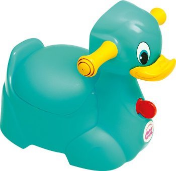 Горшок Ok Baby Quack (Окей Бэби Квак) бирюзовый 72/при покупке с продукцией
