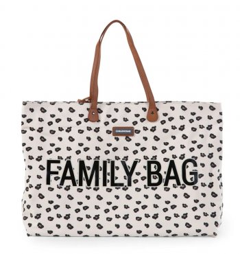 Сумка для мамы Childhome Family Bag CANVAS LEOPARD