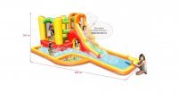 Детский надувной водный батут с бассейном Happy Hop 9281 (Хеппи Хоп) 2