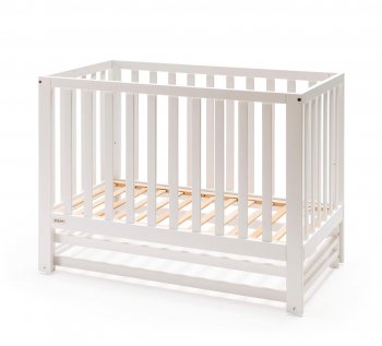 Детская кроватка-маятник 120х60 Micuna Annie Balance White