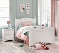 Кровать для подростка Cilek Rustic White Bed (120x200 Cm) 20.72.1303.00 2