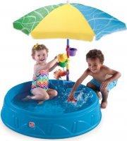 Бассейн для малышей с зонтиком Step 2 716099 1