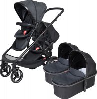 Детская коляска для погодок 2в1 Phil and Teds Voyager (с двумя блоками для новорожденного) New 2019 8