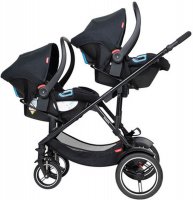 Детская коляска для погодок 2в1 Phil and Teds Voyager (с двумя блоками для новорожденного) New 2019 18