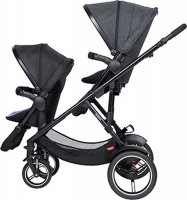 Детская коляска для погодок 2в1 Phil and Teds Voyager (с двумя блоками для новорожденного) New 2019 11