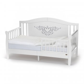 Детская кровать-диван Nuovita Stanzione Verona Div Cuore Bianco/Белый