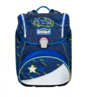 Школьный рюкзак Scout Alpha Exklusiv Safety Light Полицейский разворот 6