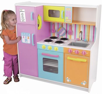 Большая детская игровая кухня KidKraft &quot;Делюкс&quot; (Deluxe Big &amp; Bright Kitchen 53100_KE)