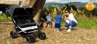 Детская прогулочная коляска для двойни и погодков Mountain Buggy Duet 3.0 (Маунтин Багги Дуэт) 2