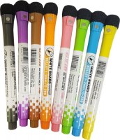 Набор разноцветных маркеров Mealux для магнитной доски 1