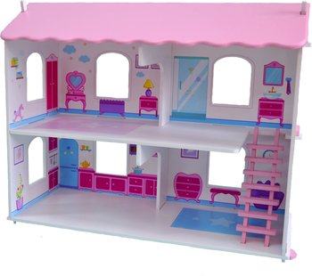 Кукольный дом Paremo Виктория с интерьером и мебелью и 5 предметов PD218-04