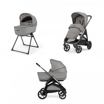 Коляска 2 в 1 Inglesina Aptica System Duo Platinum Grey