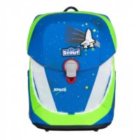 Школьный рюкзак Scout Sunny II Exklusiv Safety Light Далекий космос 6