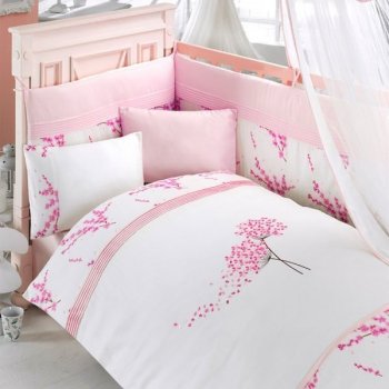 Комплект для кроватки Bebe Luvicci &quot;Blossom&quot; 6 предметов