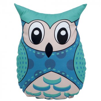 Декоративная подушка Vamvigvam Blue Owl/при покупке с продукцией