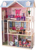 Кукольный домик KidKraft Мечта 65823_KE, с мебелью 14 элементов, интерактивный 1