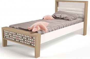 Детская кровать №1 ABC King Mix 160х90 розовый