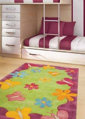 Детский ковёр в комнату Pansky Полет бабочки (120*180)