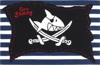 Ковер Spiegelburg Capt&#039;n Sharky Флаг 2991 (Шпигельбург Капитан Шарки)