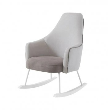 Кресло-качалка Micuna Wing/Moom White / Light Grey / Dark Grey