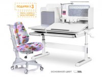 Комплект детский стол-парта Mealux Winnipeg Multicolor (BD-630) + кресло Match (Y-528) 2