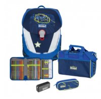 Школьный рюкзак Scout Sunny II Exklusiv Safety Light Полицейский разворот 1