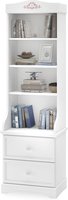 Стеллаж Cilek Rustic White Bookcase 20.72.1501.00 1