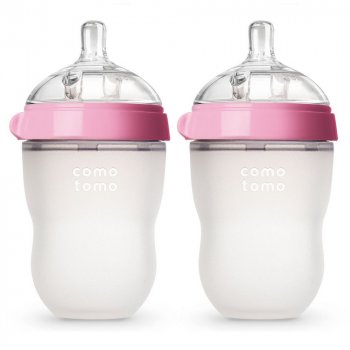 Набор из 2 бутылочек для кормления Comotomo Natural Feel Baby Bottle 250 мл