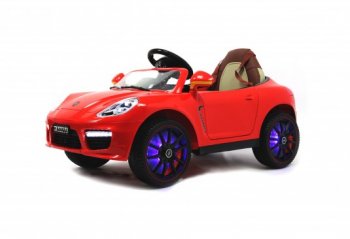 Детский электромобиль Rivertoys Porsche Panamera A444AA Красный