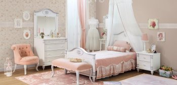Комната для подростка Cilek Romantic (4 предмета) с кроватью XL